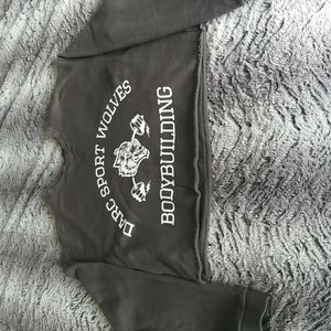 Darc She cropped sweatshirt